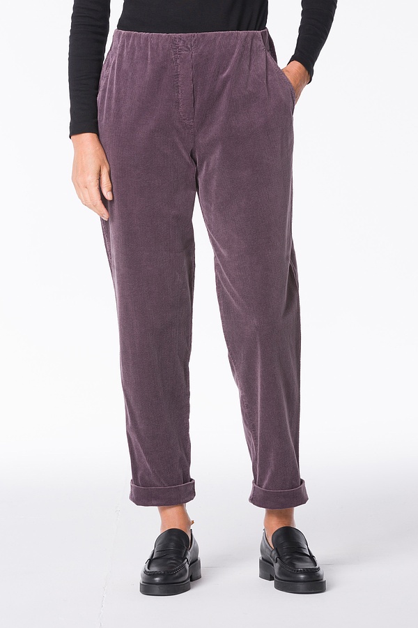 Kalhoty 309 - Cotton cord with stretch content - 362LILAC - 10230710039