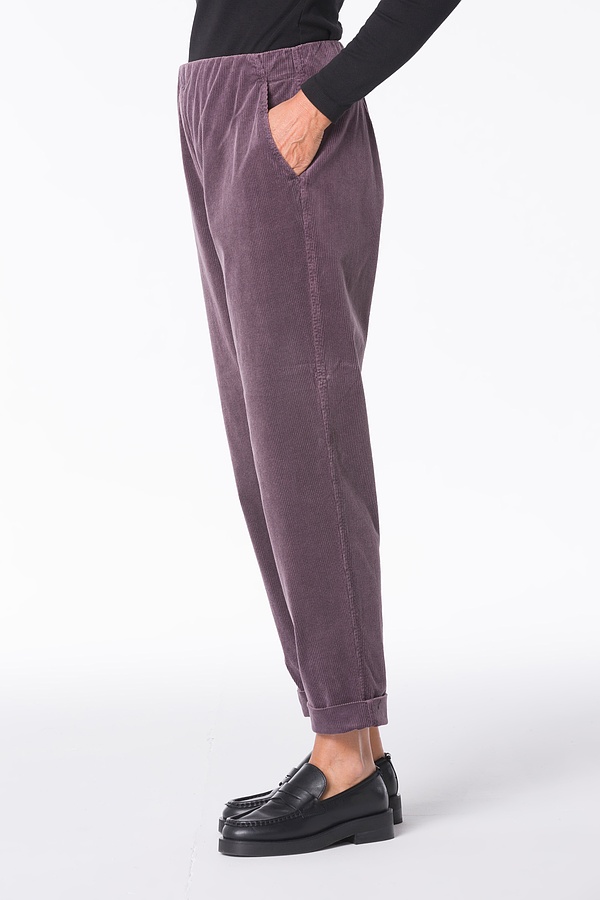 Kalhoty 309 - Cotton cord with stretch content - 362LILAC - 10230710039