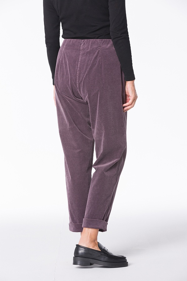 Kalhoty 309 - Cotton cord with stretch content - 362LILAC - 10230710039