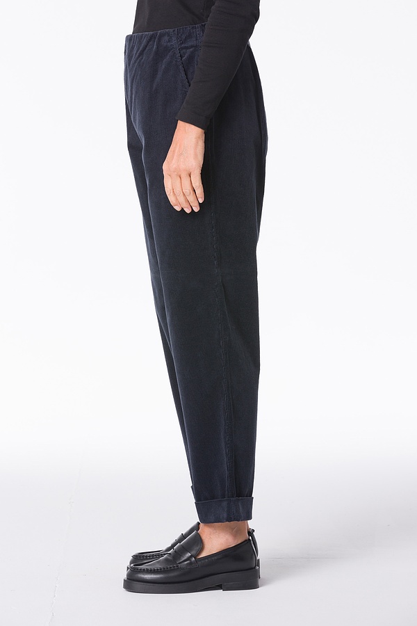 Kalhoty 309 - Cotton cord with stretch content - 490NAVY - 10230710039