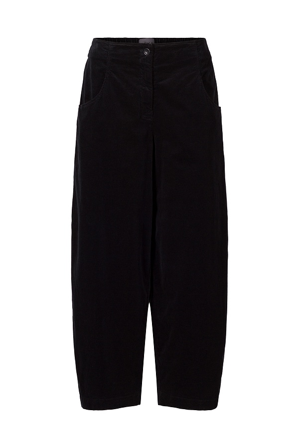 Kalhoty 314 - Cotton cord with stretch content - 990BLACK - 10230710051
