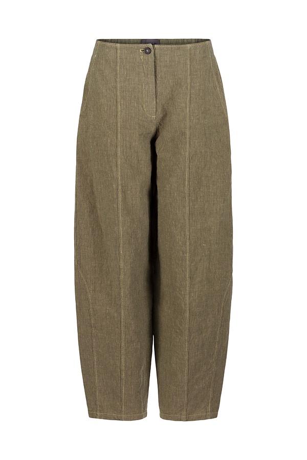Kalhoty 517 - Linen Cotton Houndstooth - 720CALLA - 10250110083
