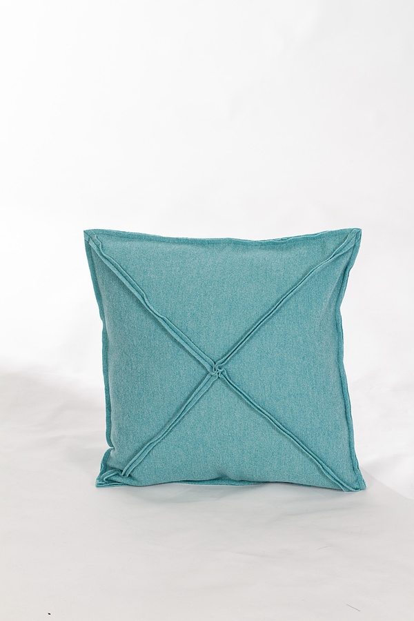 Kissen 50x50 mit Nähten - 630TURQUOISE - 91825230006
