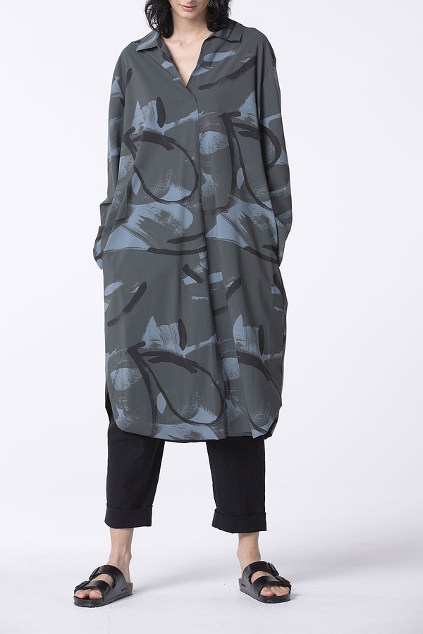 Kjole 321 - Printed Technostretch - 580URBANGREY - 10230110117