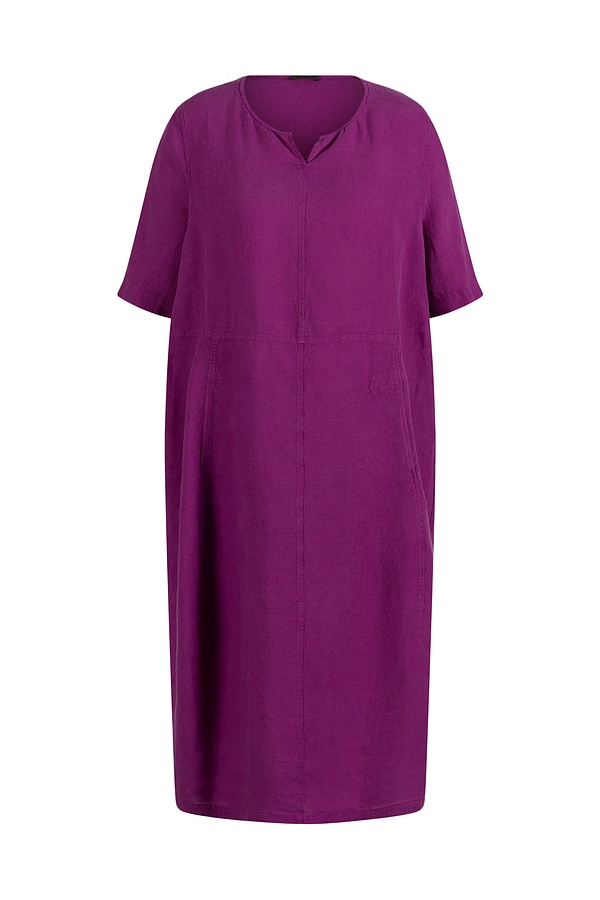 Kleid 519 - Reines Leinen - 370PURPLE - 10250110081