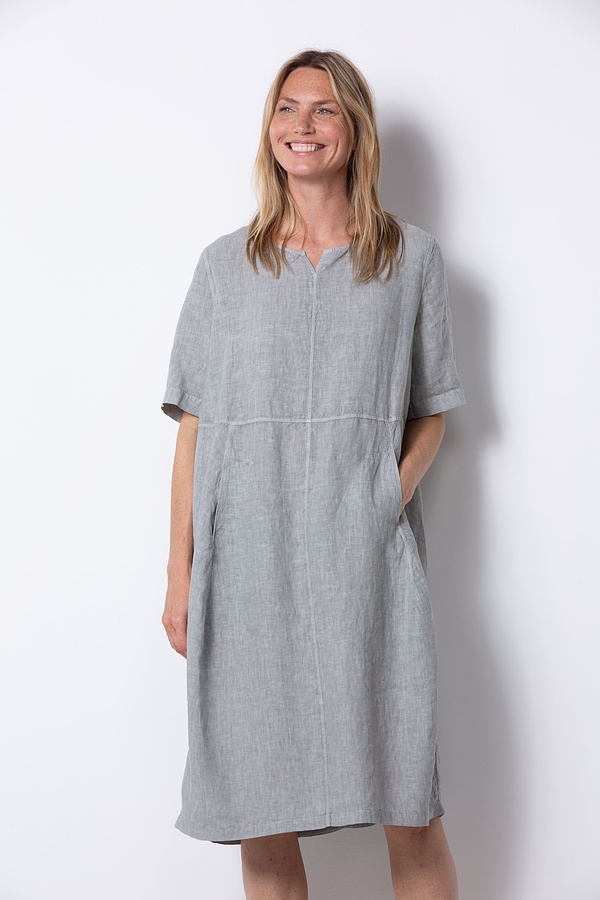Kleid 519 - Reines Leinen - 912GLASS - 10250110081