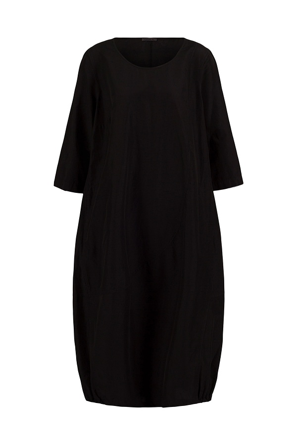 Kleid 525 - Baumwoll-Cupro Rips - 990BLACK - 10250110118
