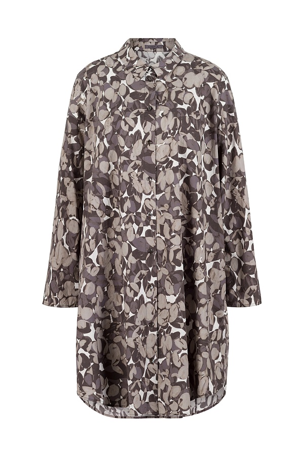 Kleid 530 wash - Lunaria' Blumendruck auf Popeline - 880METAL - 10250110153