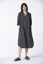 Dress Bahel / Cotton Poplin 582URBANGREY