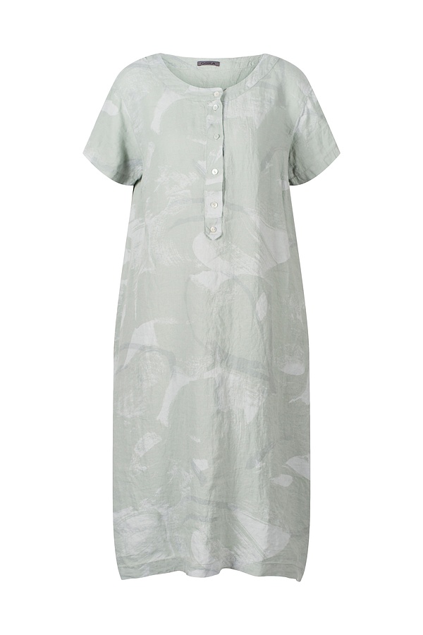 Dress Geboude / 100 % Linen 630SAGE