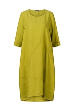 Dress Kreaativa / 100 % Linen 742PISTACHIO