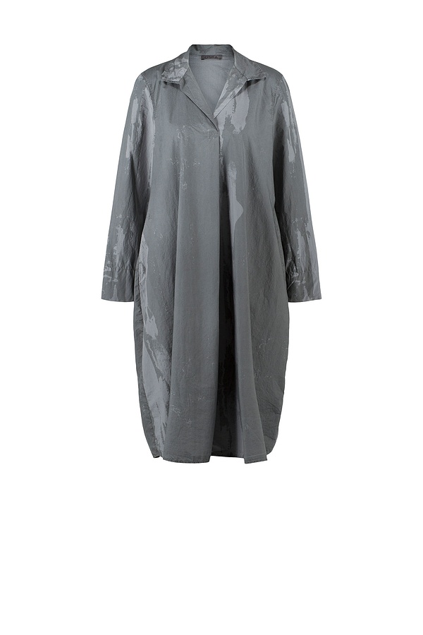 Dress Nezaca / Printed Cotton Poplin 960SMOKE