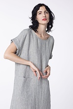 Dress Zementa / 100% Linen 740PISTACHIO