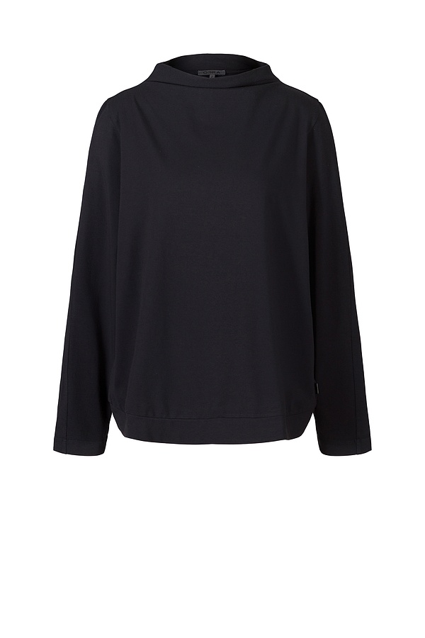 Košile 307 - Bio-cotton modal jersey - 990BLACK - 10230710077