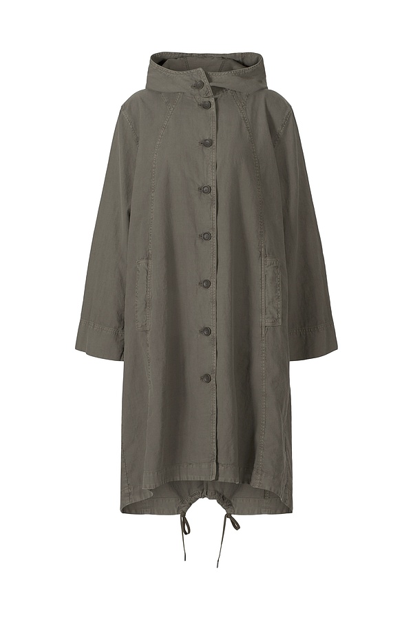 Coat Griett / Cotton-Linen Blend 772KHAKI