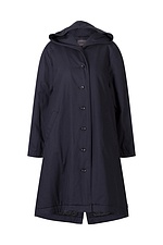 Coat Teera 306 wash / Cotton - twill 490NAVY