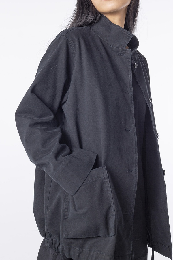 Outdoor jacket 202 wash 990BLACK