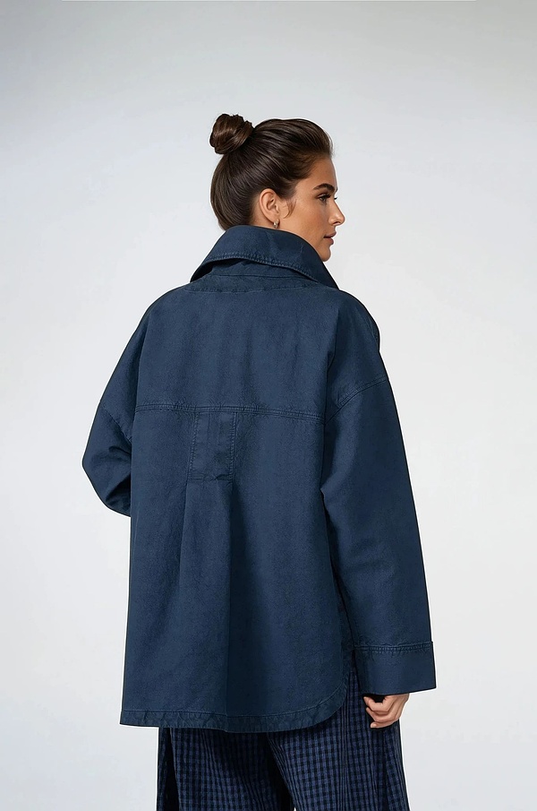 Outdoor jacket 503 - Crinkled Twill - 572DENIM - 10250110111