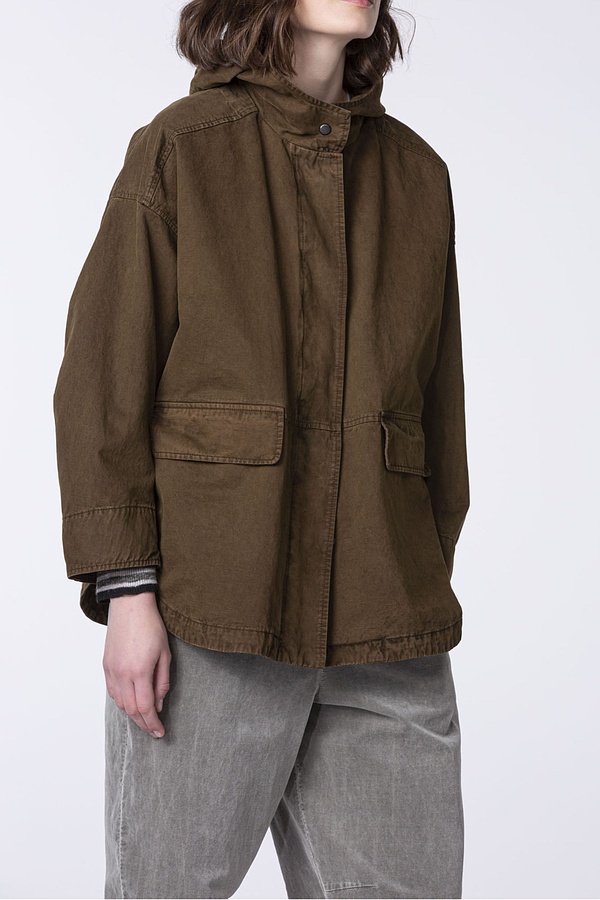 brown outdoor jacket