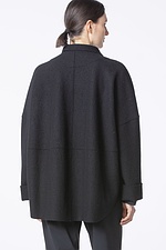 Outdoorjacket Luhis 301 / OSKA premium Boiled wool 990BLACK