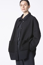 Outdoorjacket Luhis 301 / OSKA premium Boiled wool 990BLACK