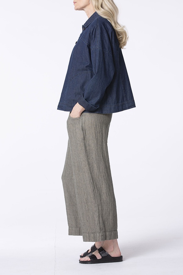 Pantalon 340 wash - Mélange coton-lin - 580URBANGREY - 10230110140