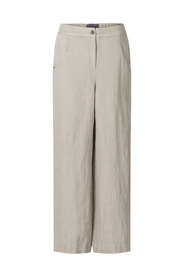 Pantalon 340 wash - Mélange coton-lin - 830SAND - 10230110140