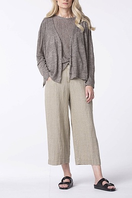 Pantalon 340 wash - Mélange coton-lin - 830SAND - 10230110140