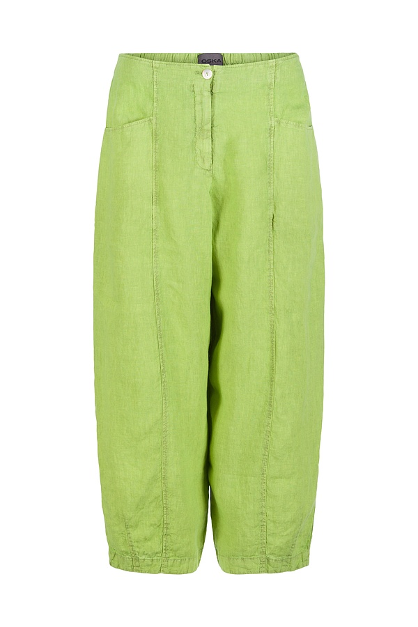 Buy Evans Cotton Cinch Capri Green Trousers from the Next UK online shop