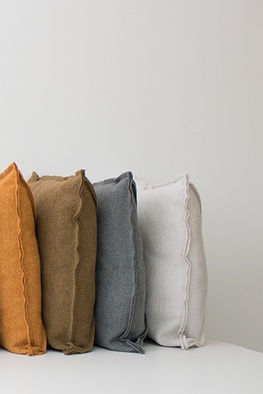 Pillow 50x50 mit Nähten