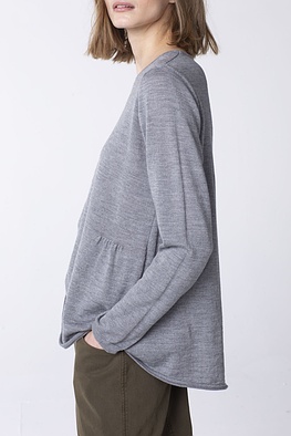 Pullover 120 - 100% Merino Wool - 940SILVER - 10210713023
