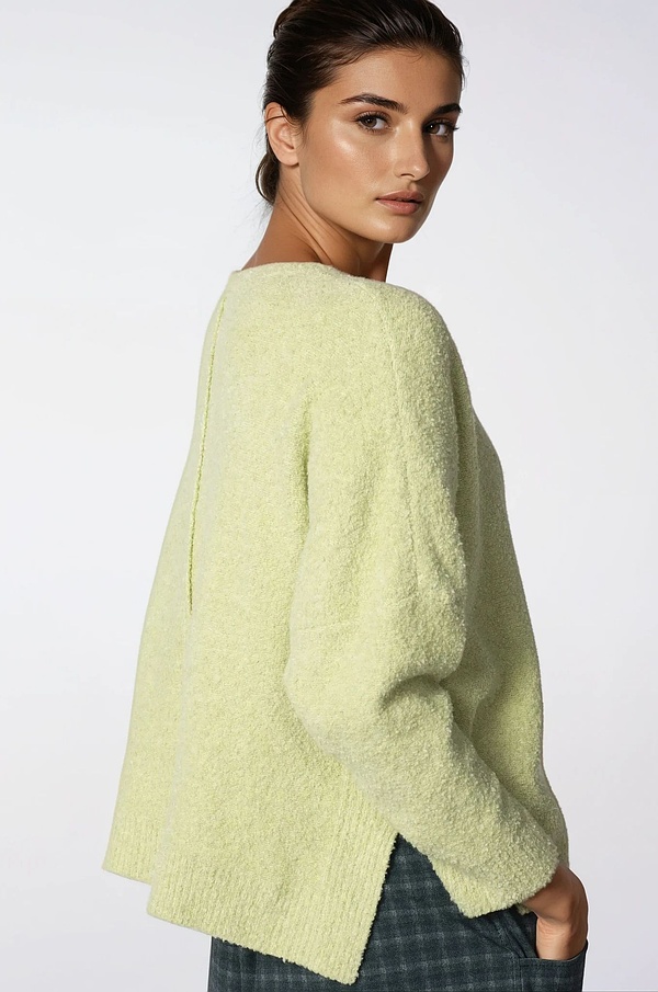 Pullover 314 - Bouclé katoenmix - 110STRAW - 10230713011