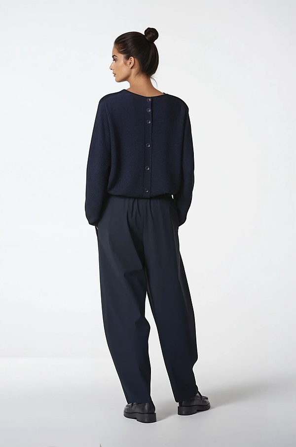 Pullover 315 - 100% merino wool - 490NAVY - 10230713013