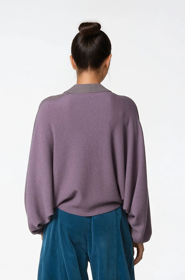 Pullover 323 - 100% merinowol - 360LILAC - 10230713023