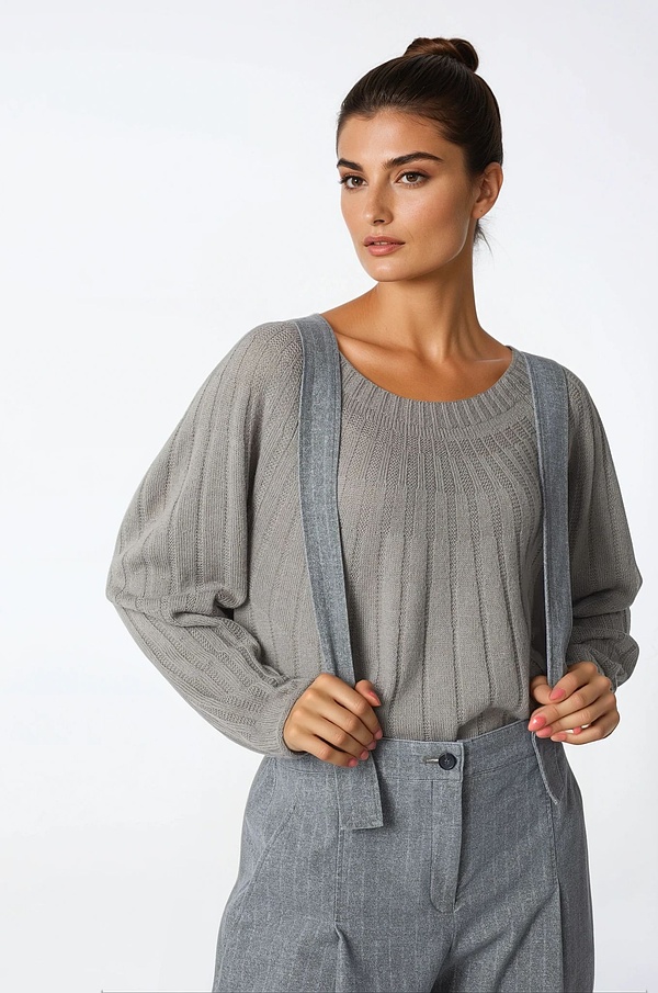 Pullover 334 - Alpaca mix - 650AGAVE - 10230713035