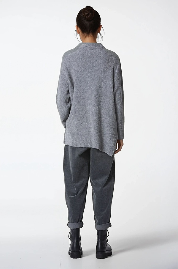 Pullover 335 - Bouclé cotton mixture - 930GREY - 10230713038