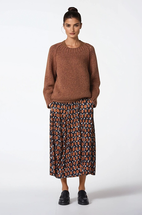 Pullover 336 - Wool mixture - 260RUST - 10230713039