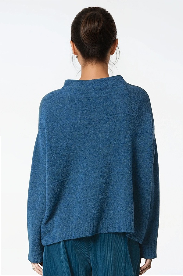 Pullover 337 - Bouclé wolmix - 560TEAL - 10230713040