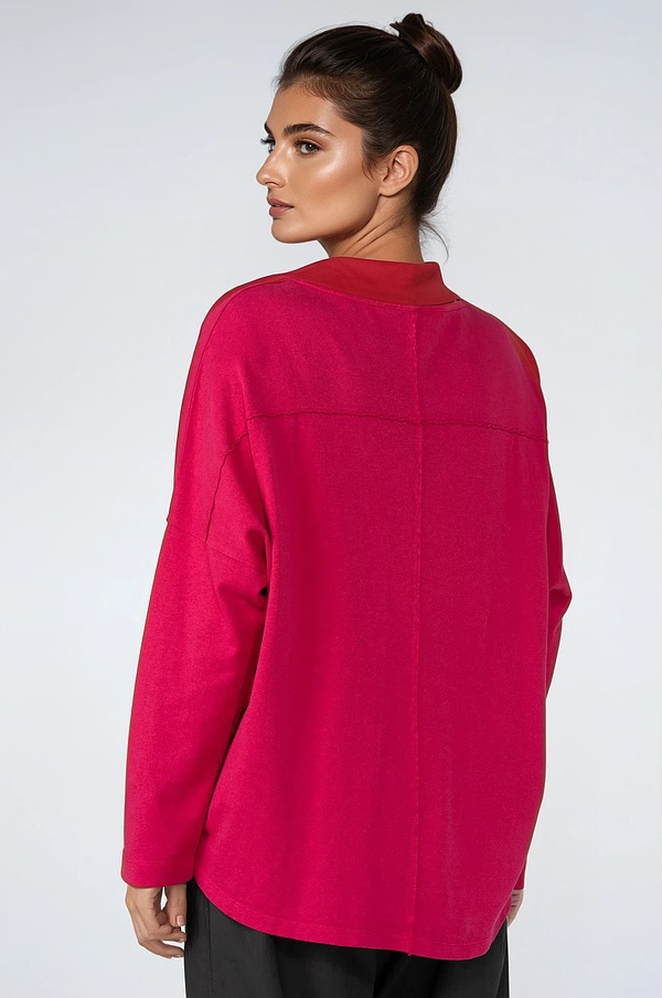 Pullover 515 - Hemp and Organic Cotton Jersey - 362ZINNIA - 10250110075