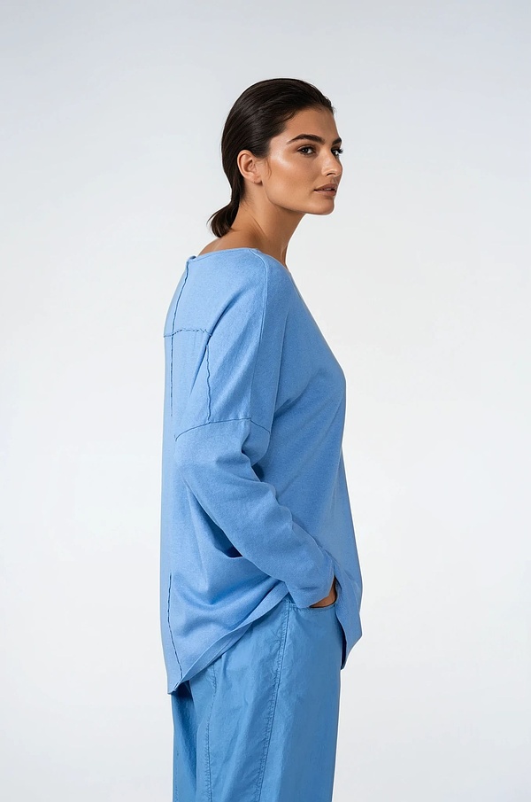 Pullover 515 - Hemp and Organic Cotton Jersey - 442HEAVEN - 10250110075