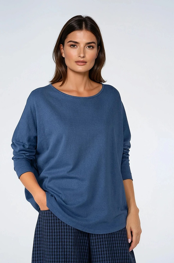 Pullover 515 - Hemp and Organic Cotton Jersey - 572DENIM - 10250110075