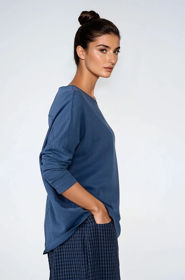 Pullover 515 - Hemp and Organic Cotton Jersey - 572DENIM - 10250110075