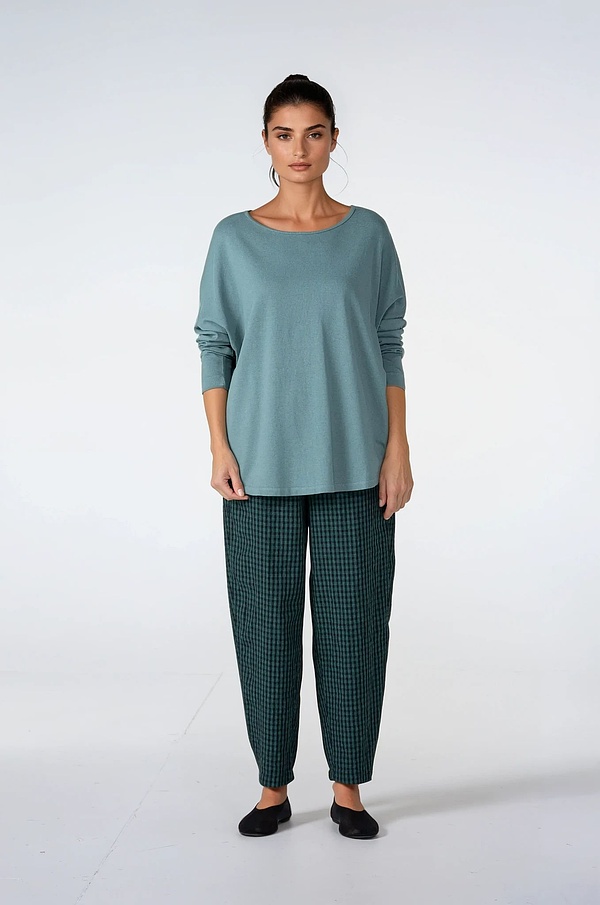 Pullover 515 - Hemp and Organic Cotton Jersey - 672MINERAL - 10250110075