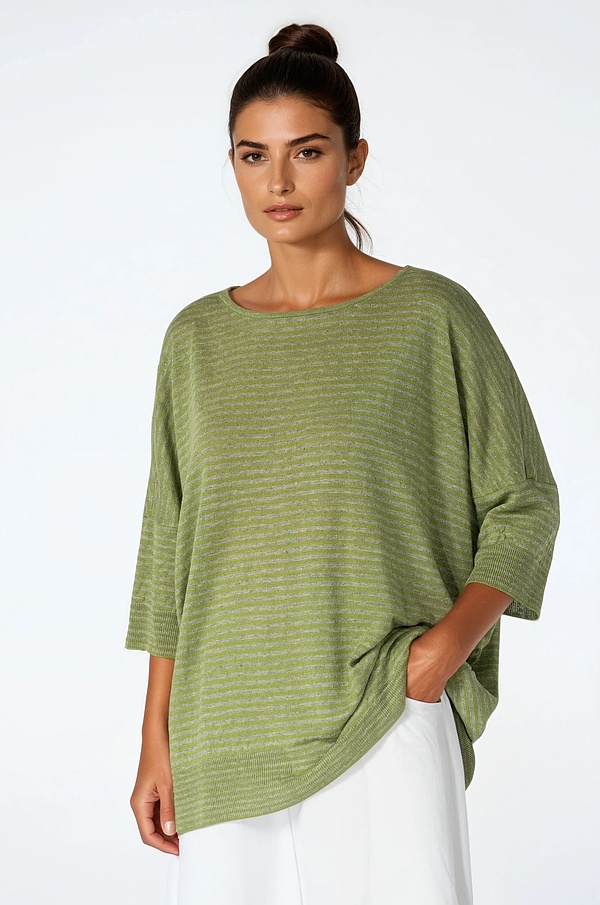 Pullover 519 - Pur Lin - 750MATCHA - 10250113020