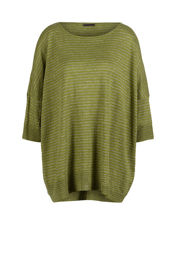 Pullover 519 - Pure Linen - 750MATCHA - 10250113020