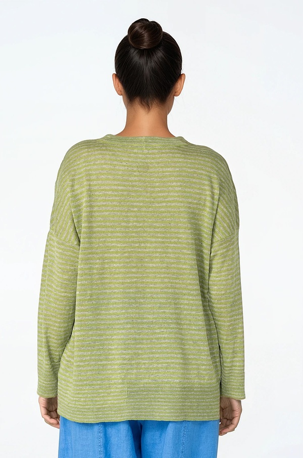 Pullover 520 - Pure Linen - 750MATCHA - 10250113021