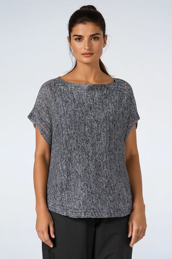 Pullover 523 - Pure Linen - 880METAL - 10250113024