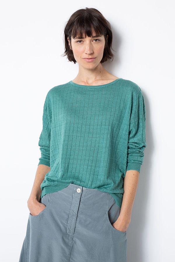 Pullover 525 - Reines Leinen - 670MINERAL - 10250113026