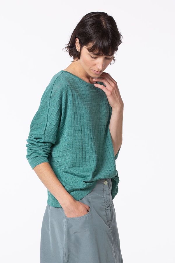 Pullover 525 - Reines Leinen - 670MINERAL - 10250113026