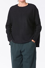 Pullover Claie 319 / 100% merino wool 990 BLACK